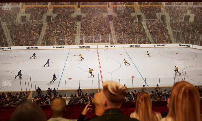 TD Garden - Section Suite 612 Seat View