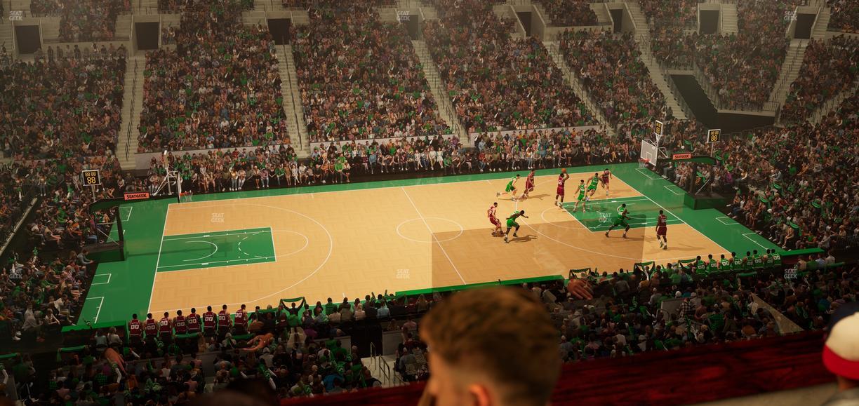 TD Garden - Section Suite 613 Seat View