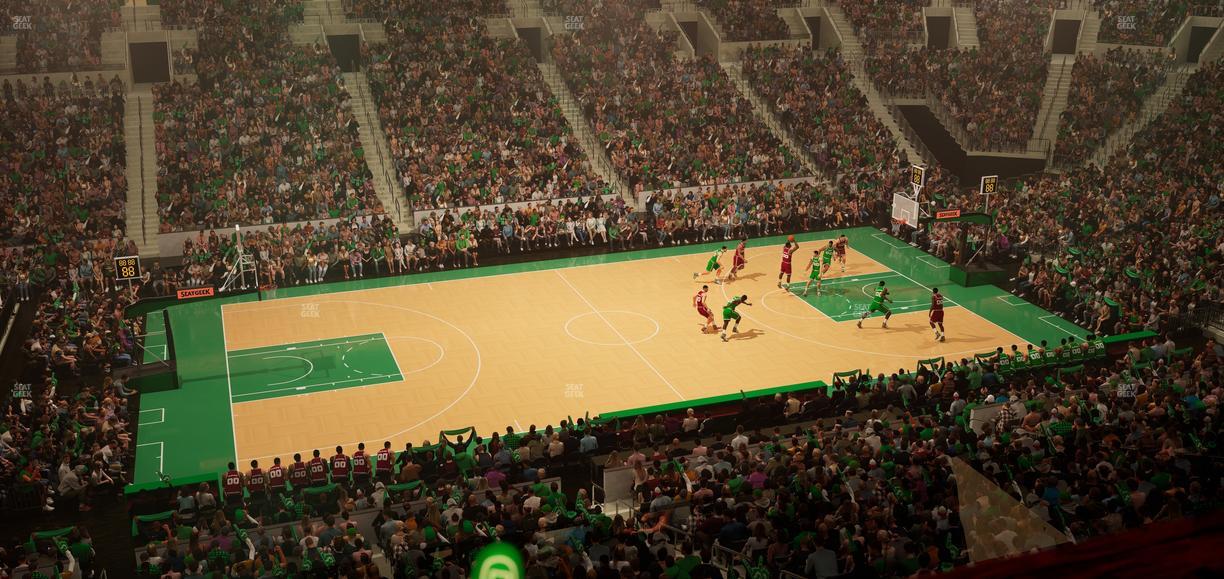 TD Garden - Section Suite 614 Seat View