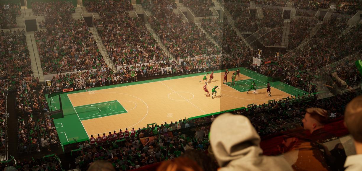 TD Garden - Section Suite 615 Seat View