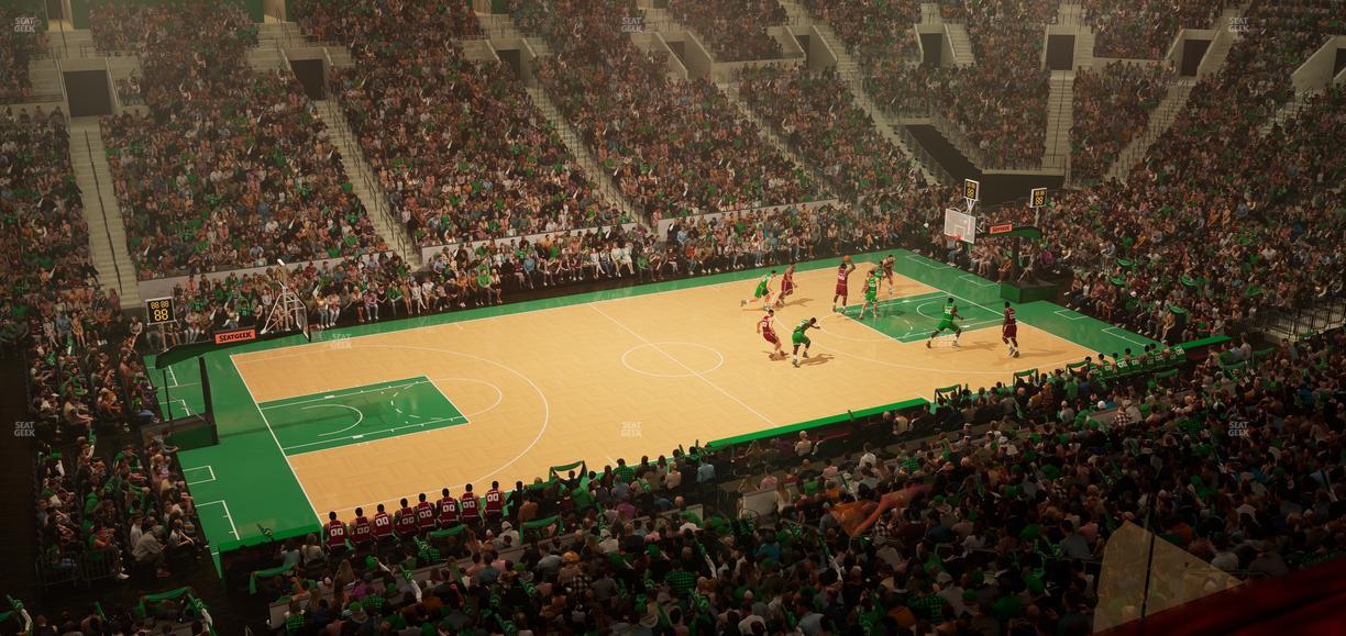 TD Garden - Section Suite 615 Seat View