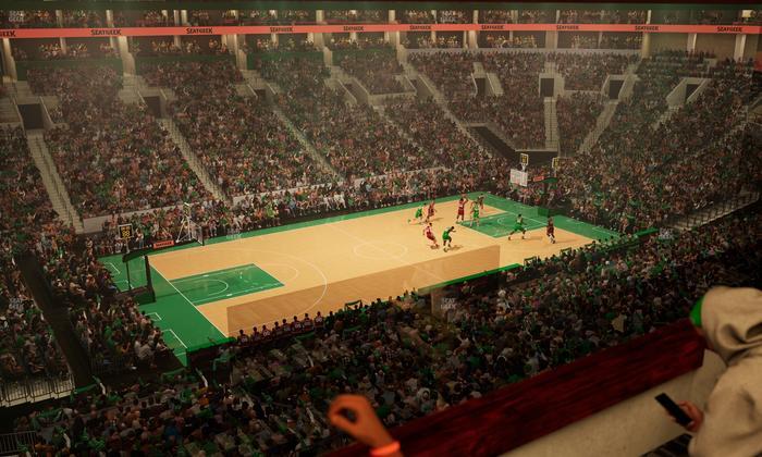 TD Garden - Section Suite 616 Seat View