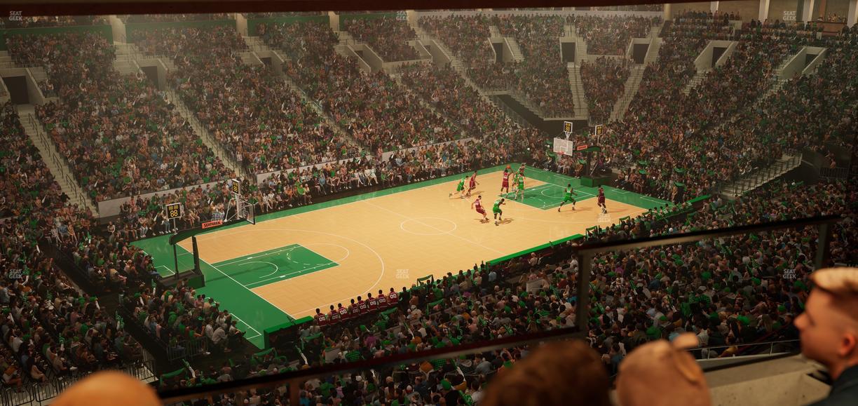 TD Garden - Section Suite 617 Seat View