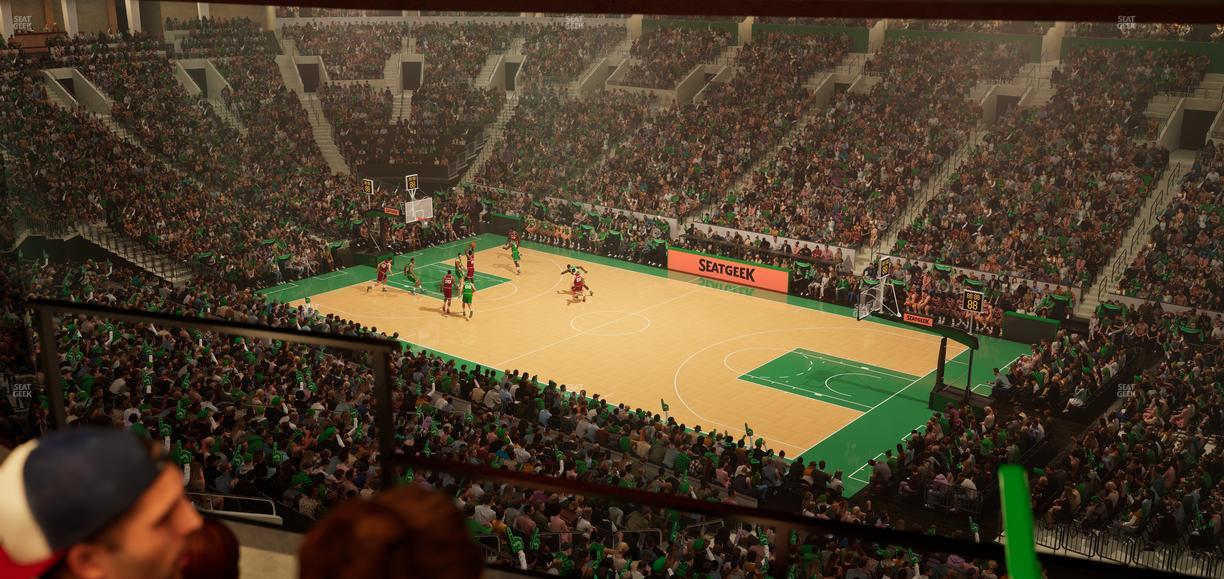 TD Garden - Section Suite 636 Seat View