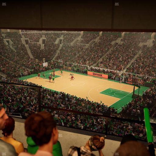 TD Garden - Section Suite 636 Seat View