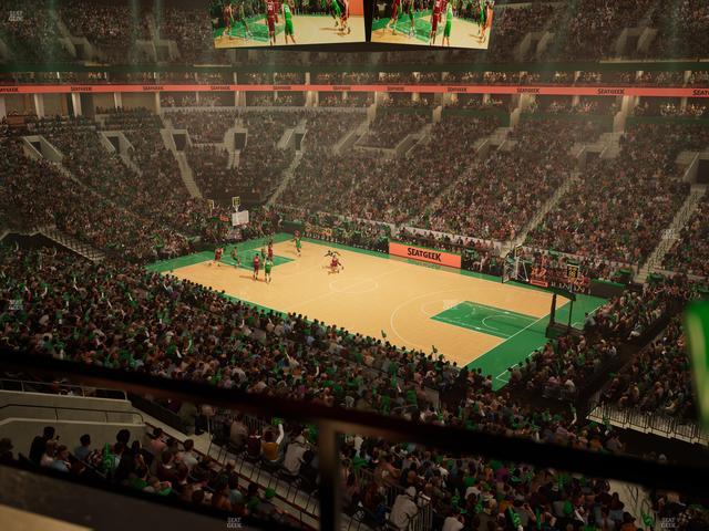 TD Garden - Section Suite 636 Seat View