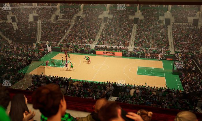 TD Garden - Section Suite 640 Seat View