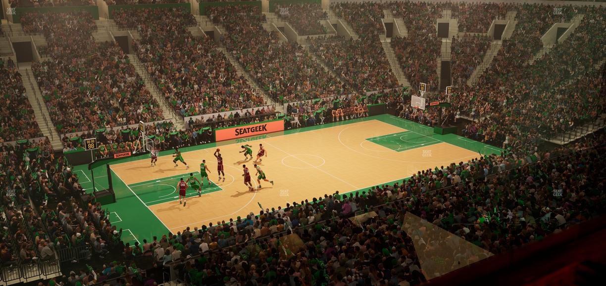 TD Garden - Section Suite 646 Seat View