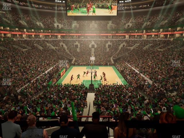 TD Garden - Section Upper Deck Seat View TD Garden - Section Upper Deck Seat View