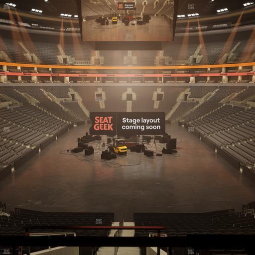 TD Garden - Section Upper Deck Seat View