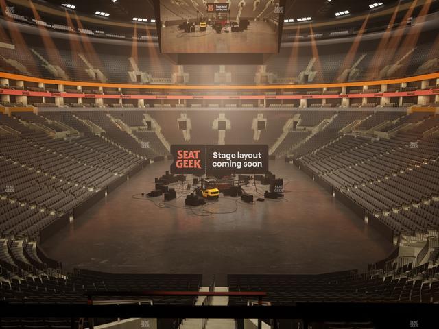 TD Garden - Section Upper Deck Seat View