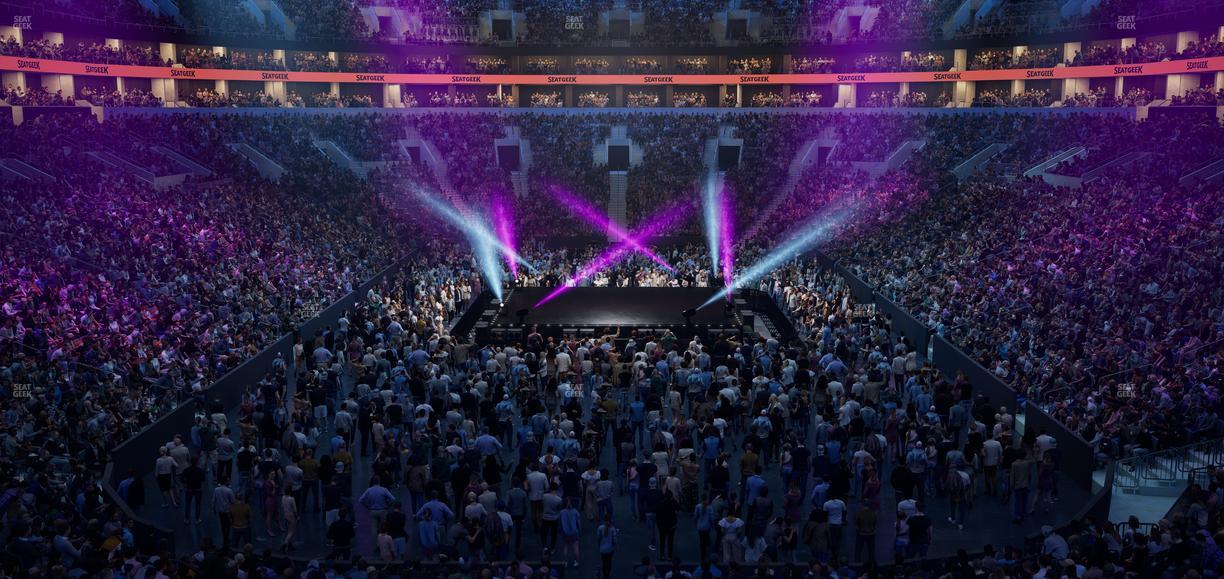 TD Garden - Section Upper Deck Seat View