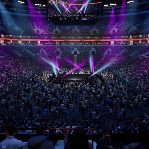 TD Garden - Section Upper Deck Seat View