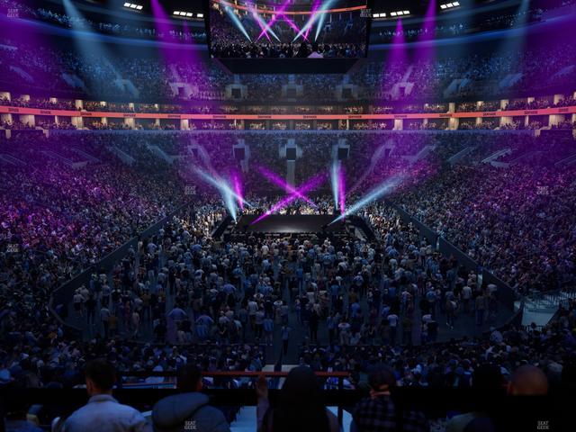 TD Garden - Section Upper Deck Seat View