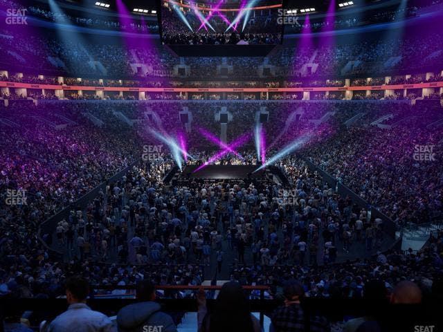 TD Garden - Section Upper Deck Seat View