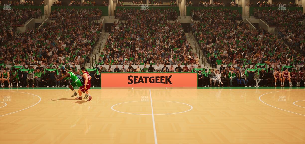 TD Garden - Section Vip 12 Seat View