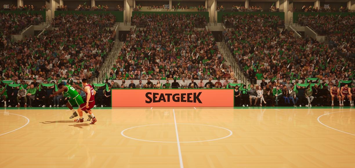 TD Garden - Section Vip 12 Seat View