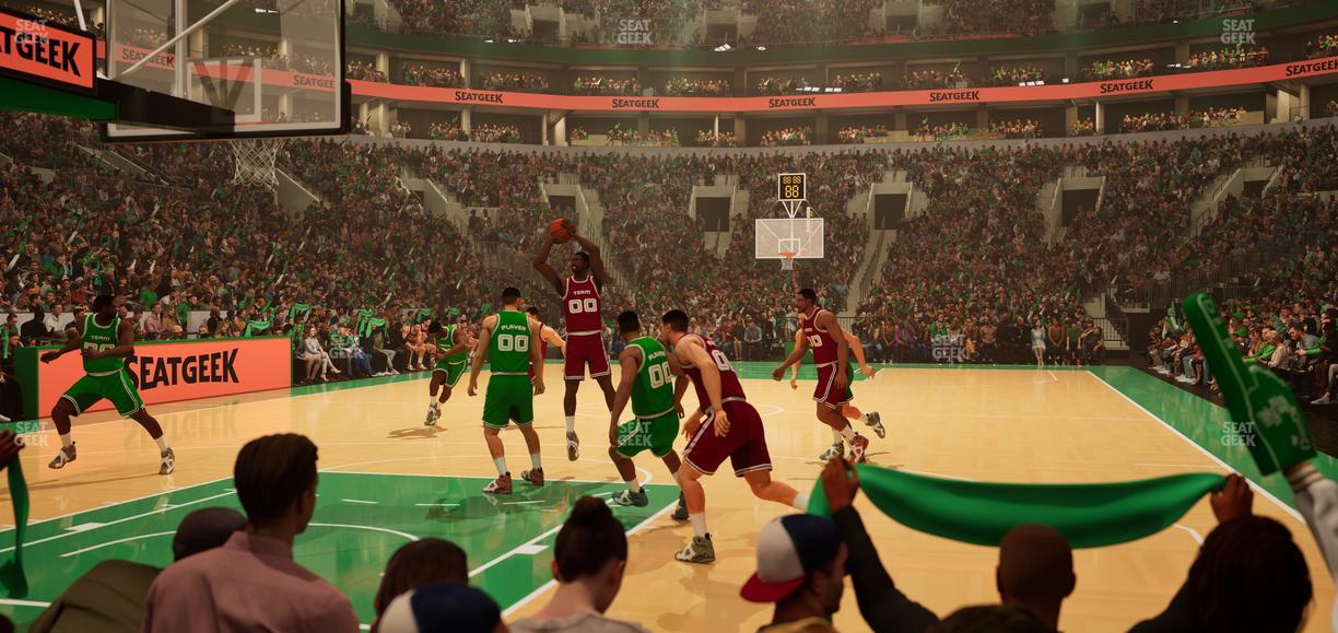 TD Garden - Section Vip 17 Seat View