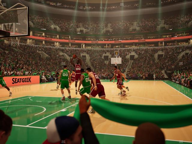 TD Garden - Section Vip 17 Seat View