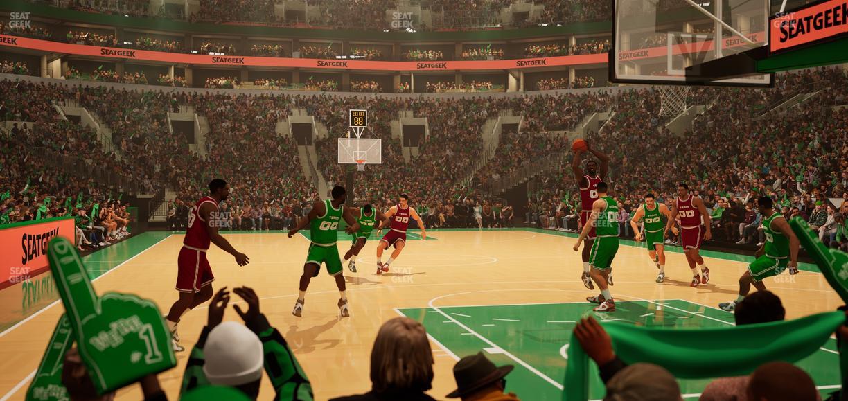 TD Garden - Section Vip 18 Seat View