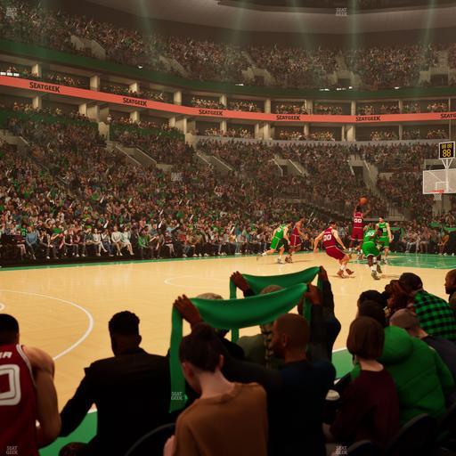 TD Garden - Section Vip 2 Seat View