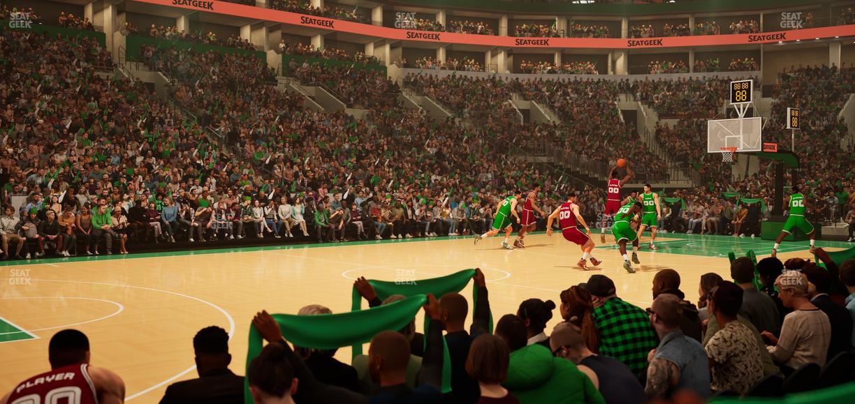 TD Garden - Section Vip 2 Seat View