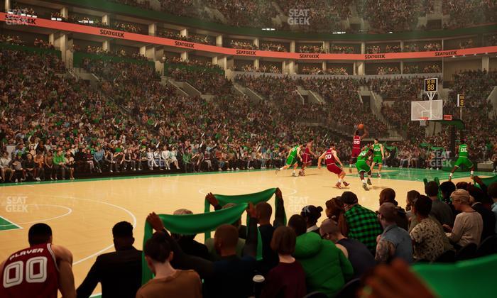 TD Garden - Section Vip 2 Seat View