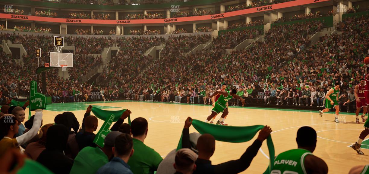 TD Garden - Section Vip 21 Seat View