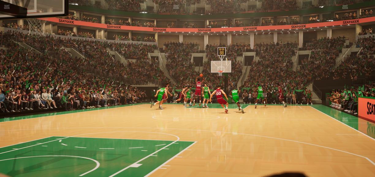 TD Garden - Section Vip 6 Seat View