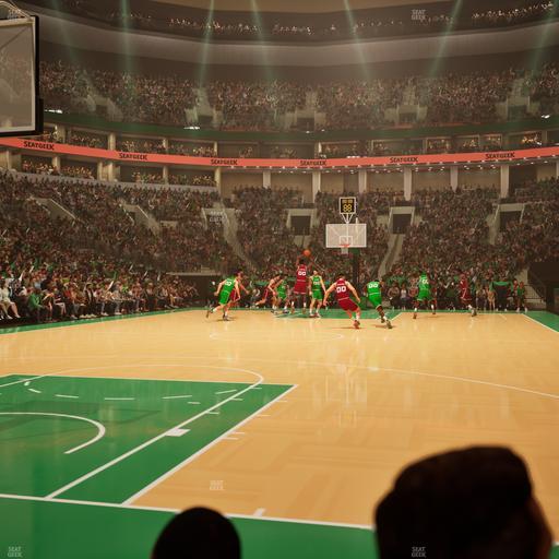 TD Garden - Section Vip 6 Seat View