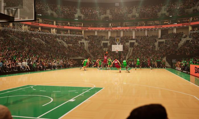 TD Garden - Section Vip 6 Seat View