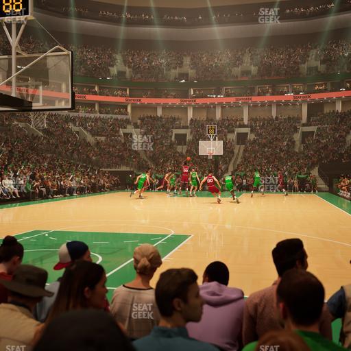 TD Garden - Section Vip 6 Seat View