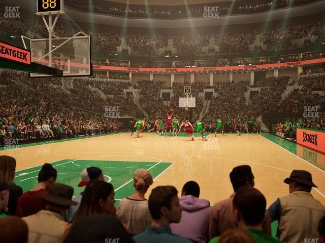 TD Garden - Section Vip 6 Seat View