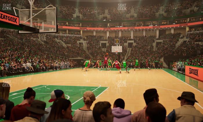 TD Garden - Section Vip 6 Seat View