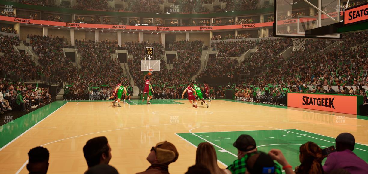 TD Garden - Section Vip 7 Seat View