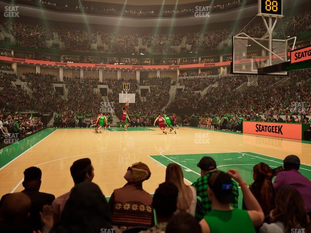 TD Garden - Section Vip 7 Seat View TD Garden - Section Vip 7 Seat View