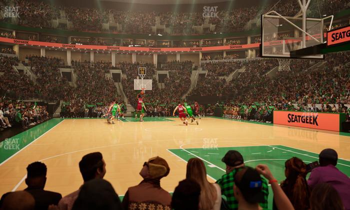 TD Garden - Section Vip 7 Seat View