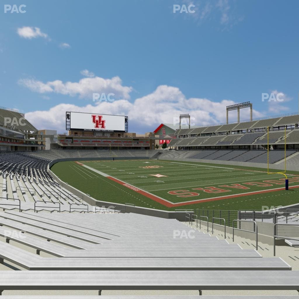 TDECU Stadium - Section 101 Seat View