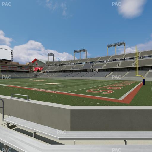TDECU Stadium - Section 102 Seat View
