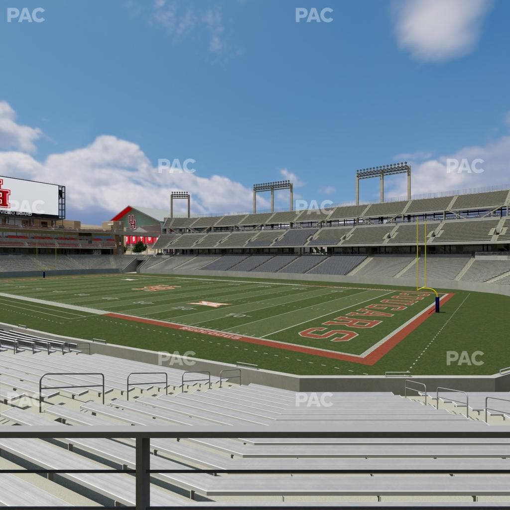 TDECU Stadium - Section 102 Seat View
