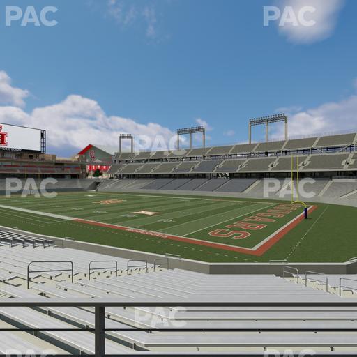 TDECU Stadium - Section 102 Seat View