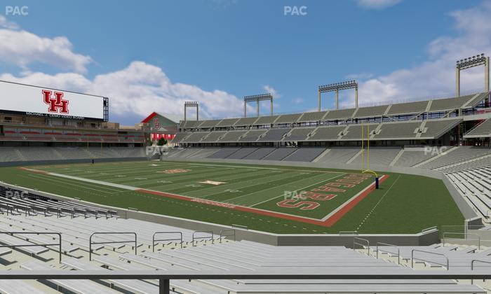 TDECU Stadium - Section 102 Seat View
