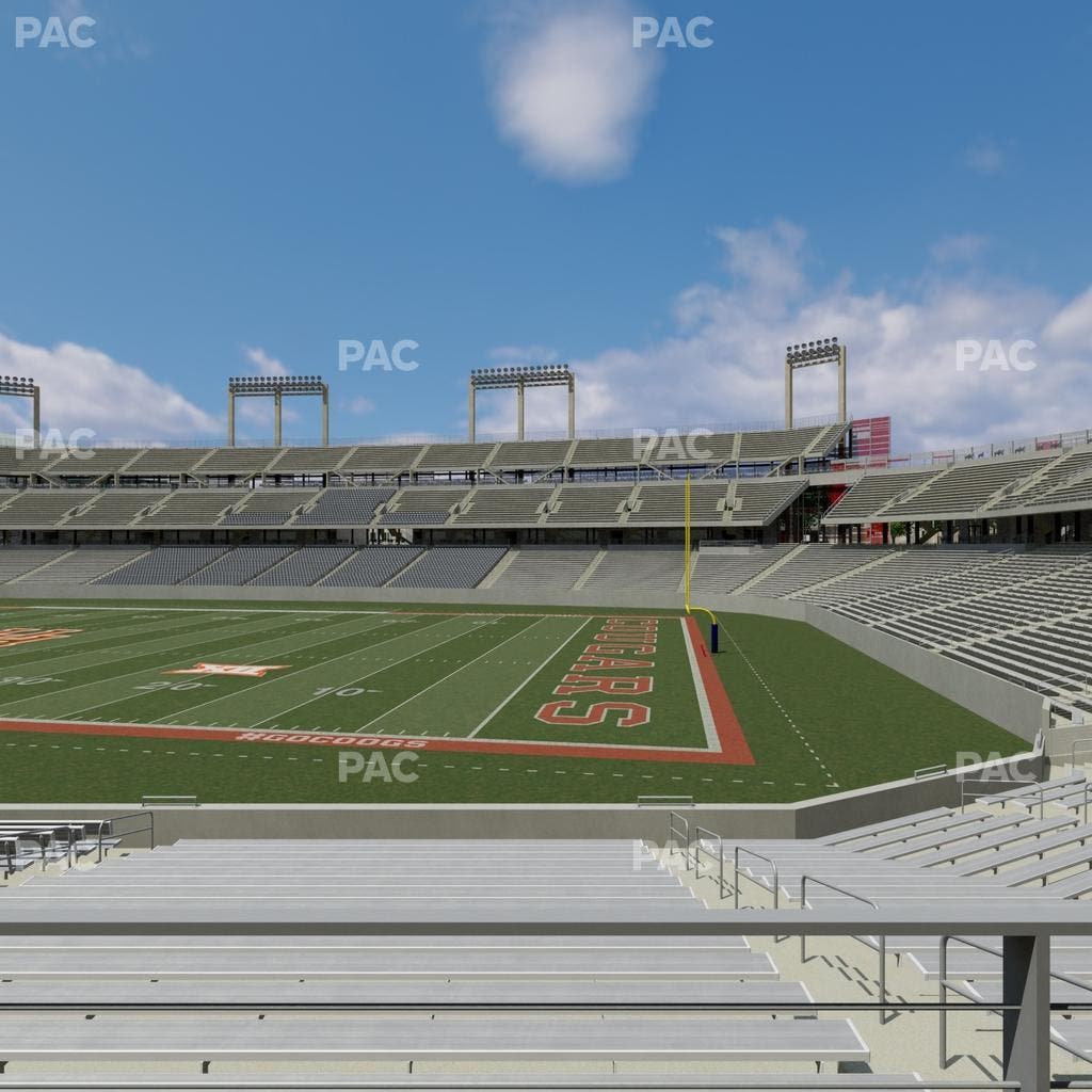 TDECU Stadium - Section 103 Seat View