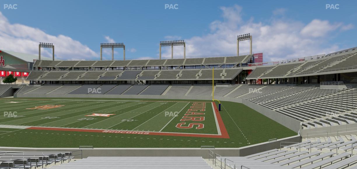 TDECU Stadium - Section 103 Seat View