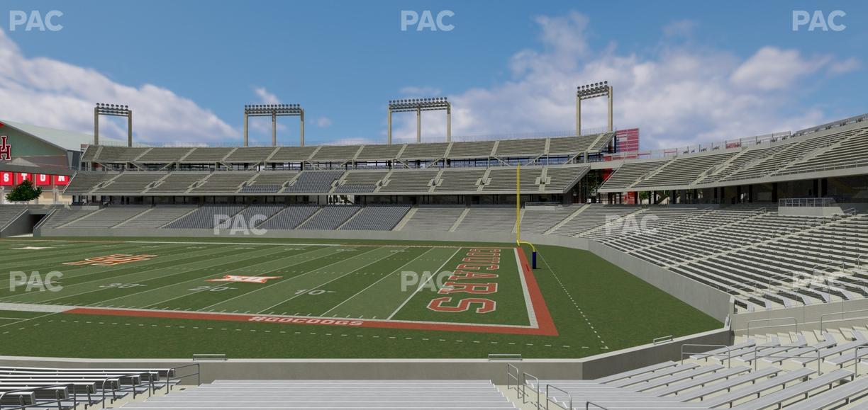 TDECU Stadium - Section 103 Seat View