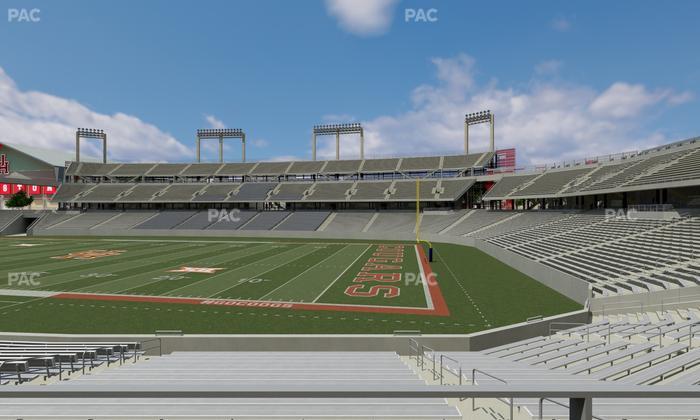 TDECU Stadium - Section 103 Seat View