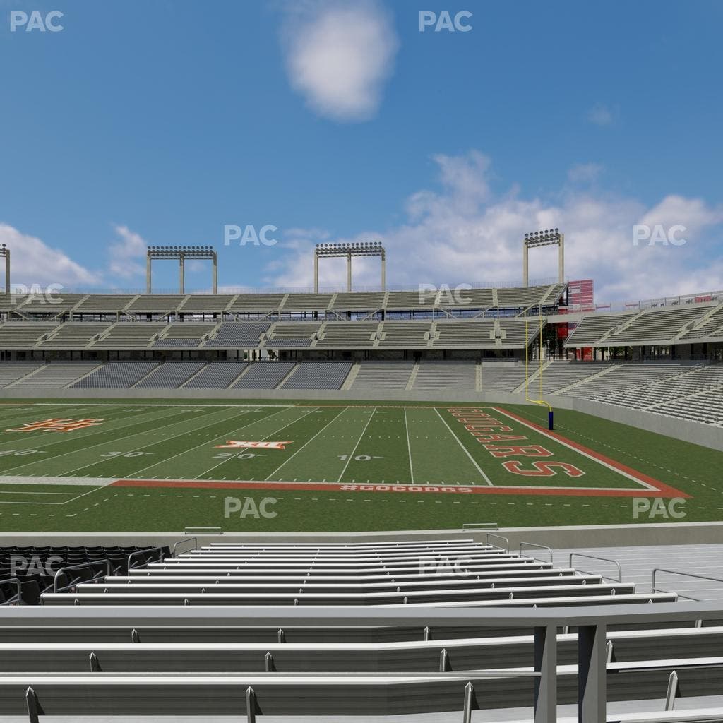 TDECU Stadium - Section 104 Seat View