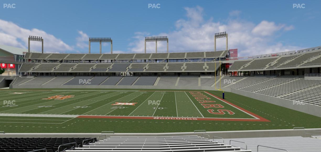 TDECU Stadium - Section 104 Seat View