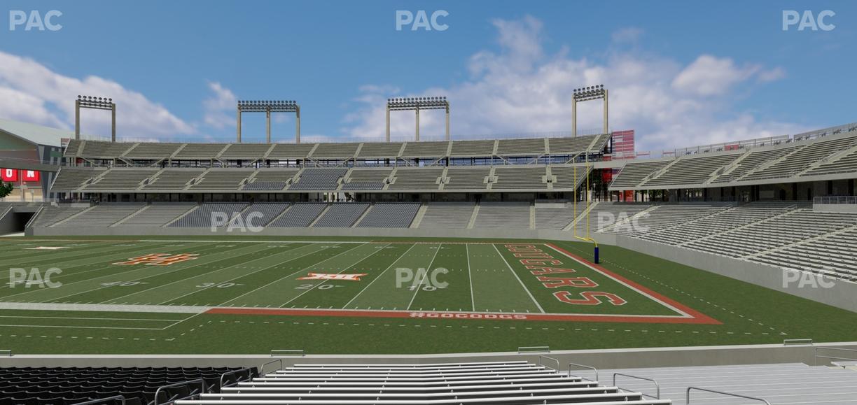 TDECU Stadium - Section 104 Seat View