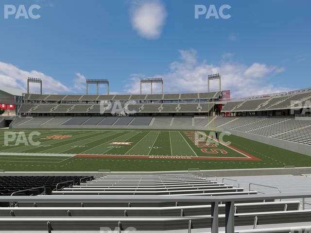 TDECU Stadium - Section 104 Seat View